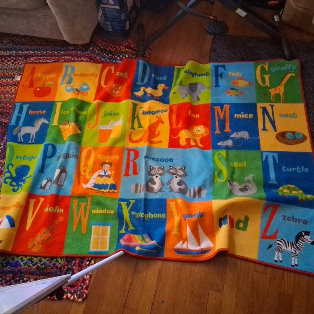 Colorful Alphabet Kids Play Mat